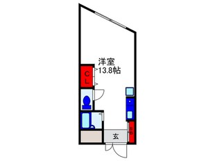 空港マンションの物件間取画像